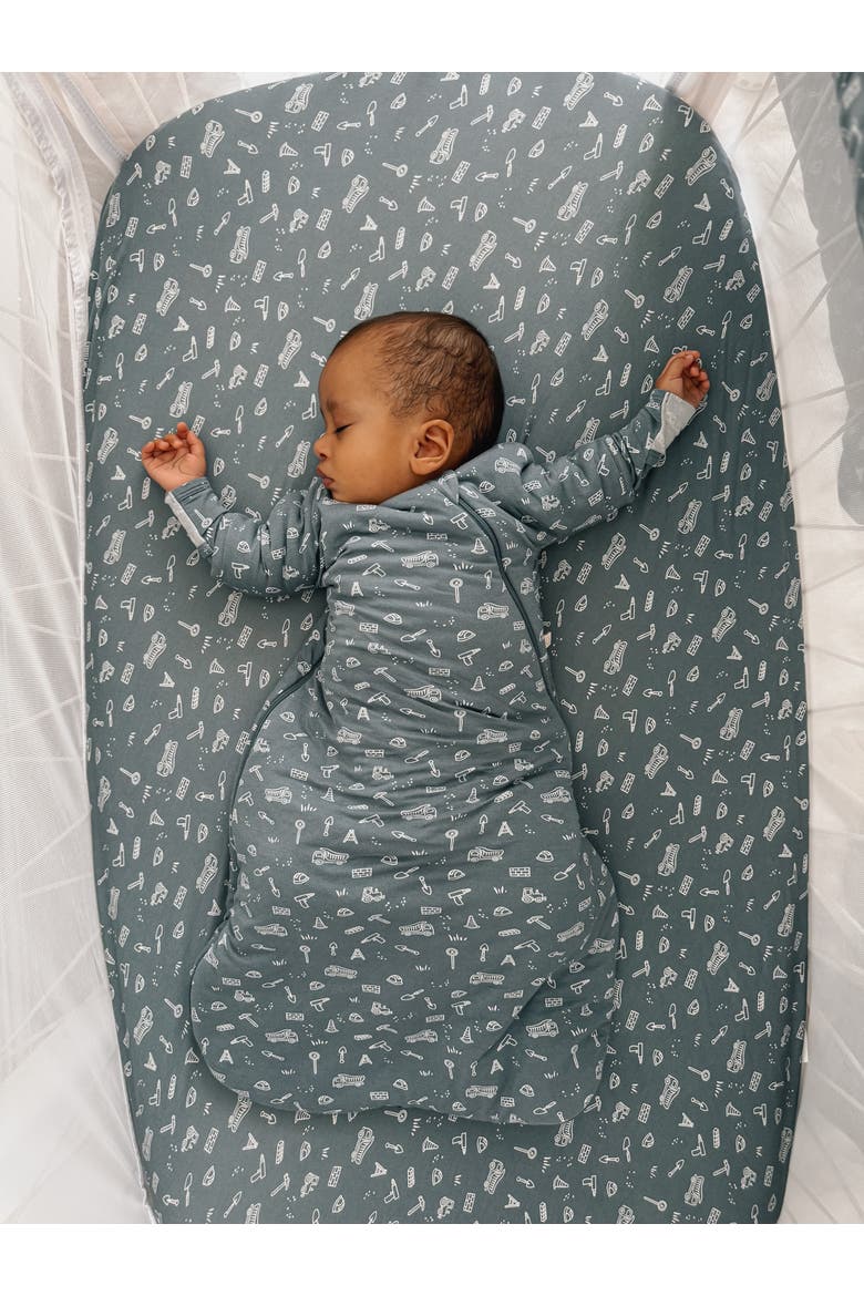 Unisex Baby Long Sleeve Transitional Swaddle Sleep Sack, Easy Diaper Changes, 2.5 TOG, Alternate, color, Construction