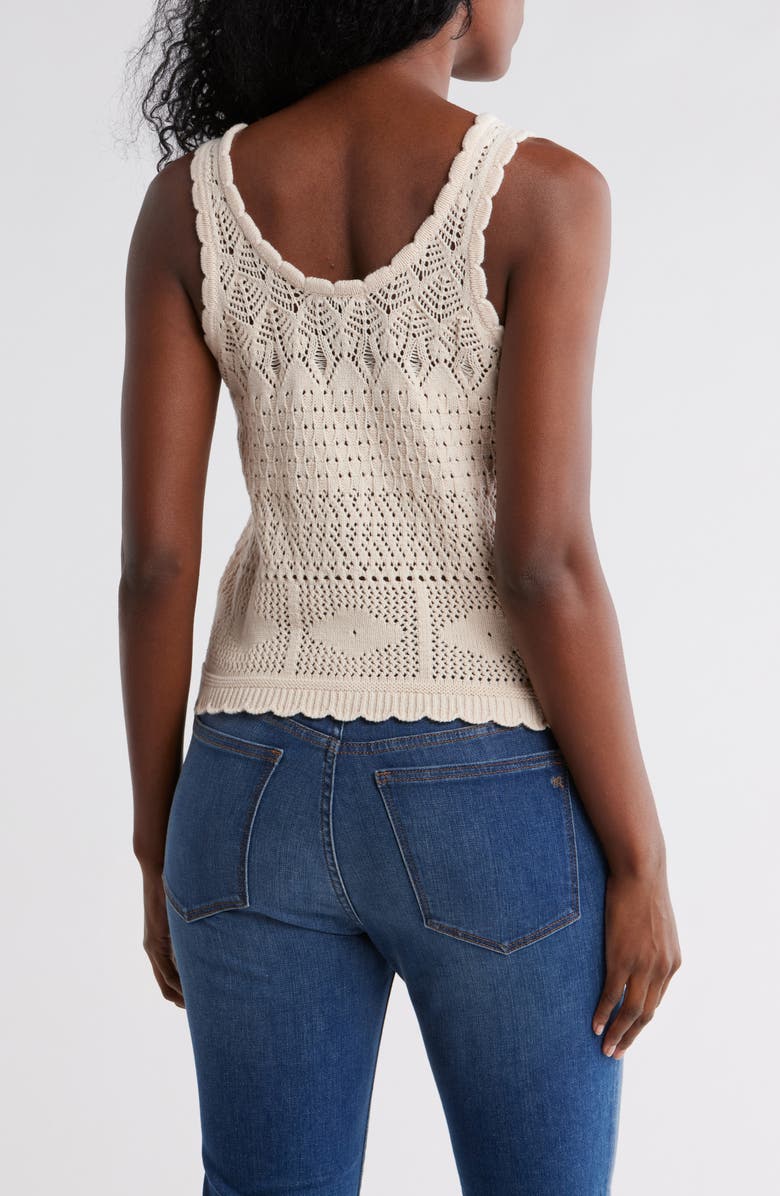 Design History Knit Tank Top, Alternate, color, Dune