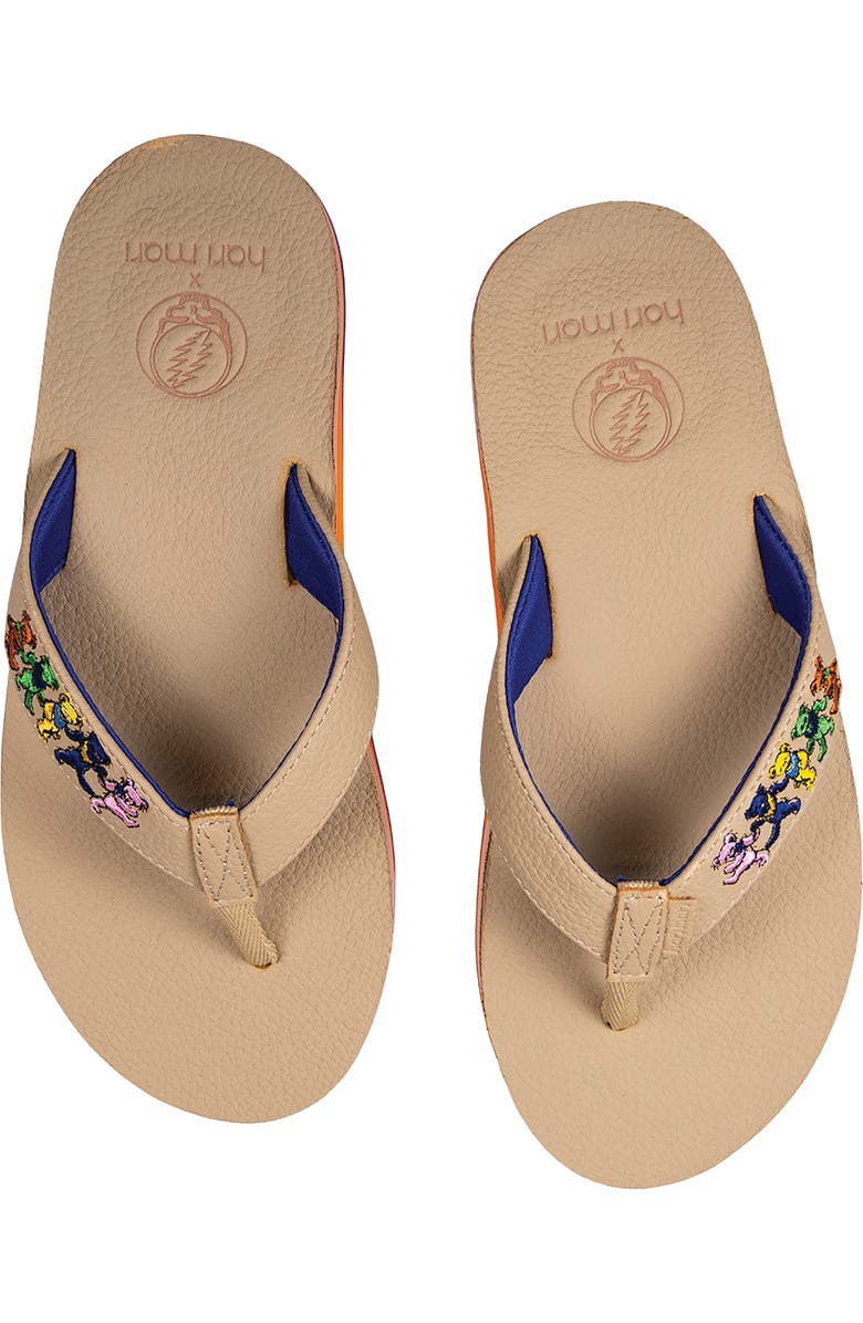 hari mari x Grateful Dead Daydreamer Thong Sandal, Alternate, color, Sand