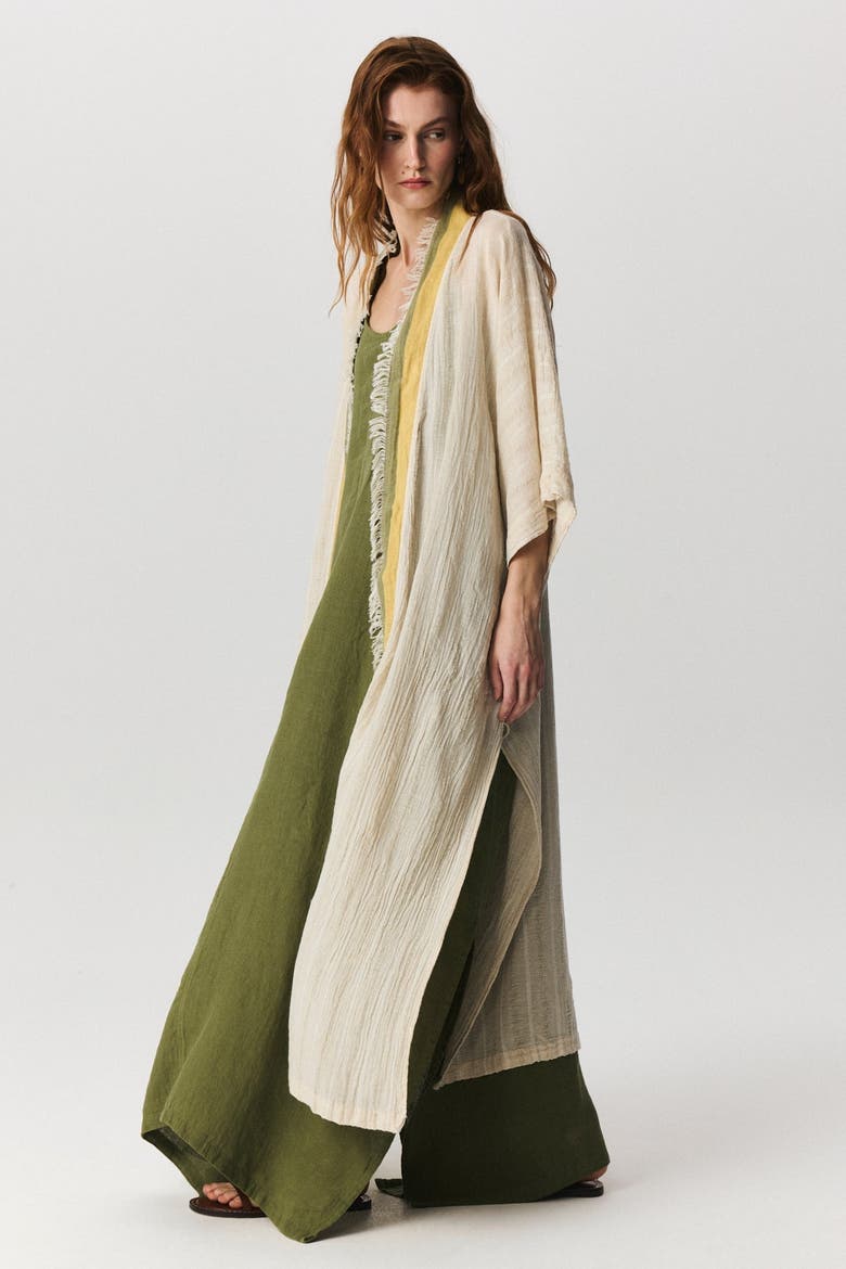 Parma Caftan, Alternate, color, Orange