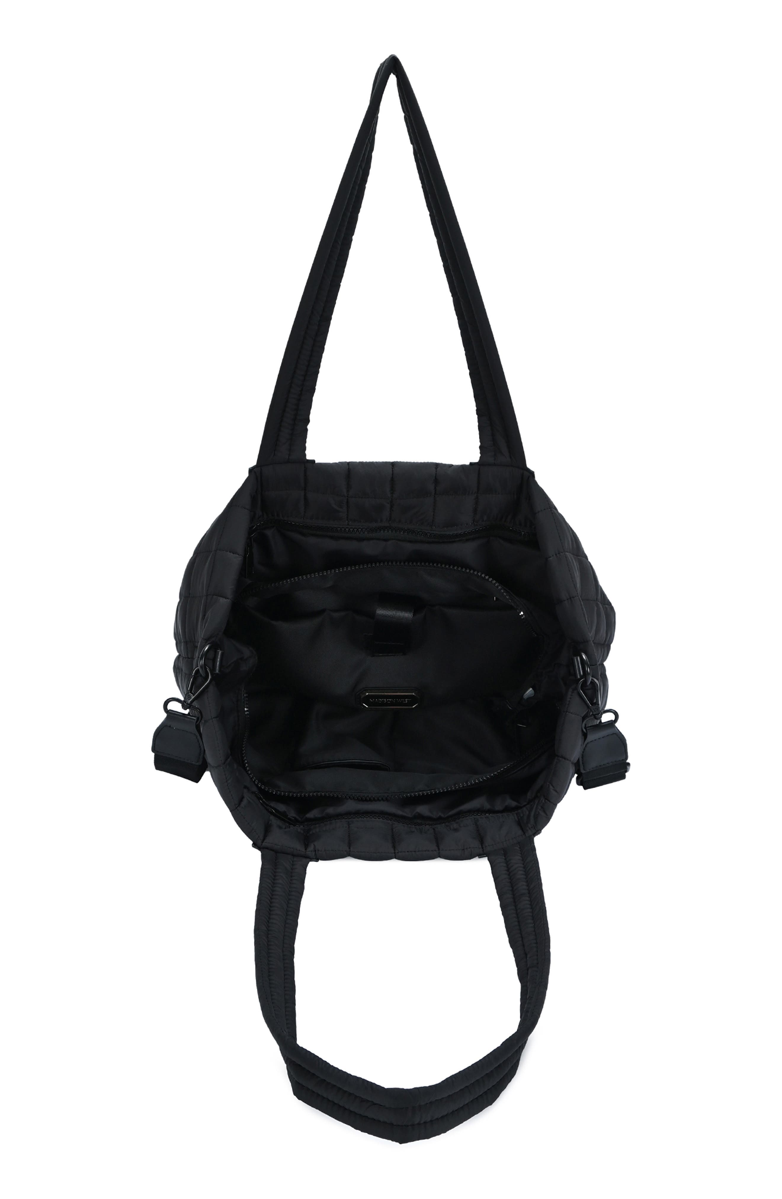 Madison West Large Quilted Shoulder Bag, Alternate, color, 