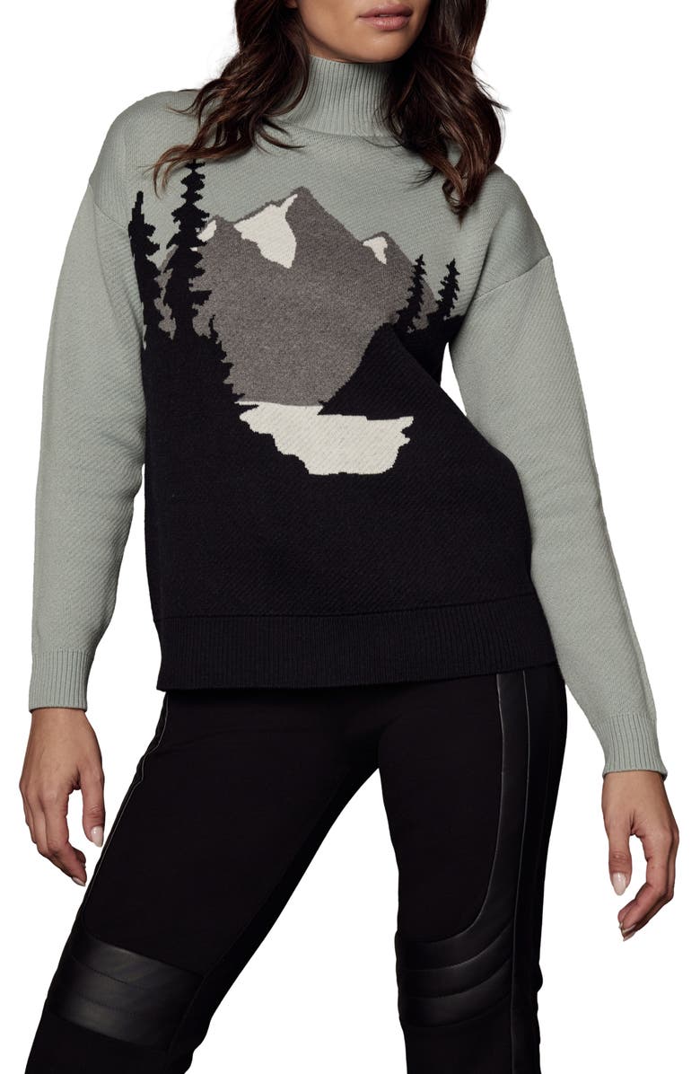 Alp N Rock Simran Mock Neck Organic Cotton Blend Sweater, Main, color, 