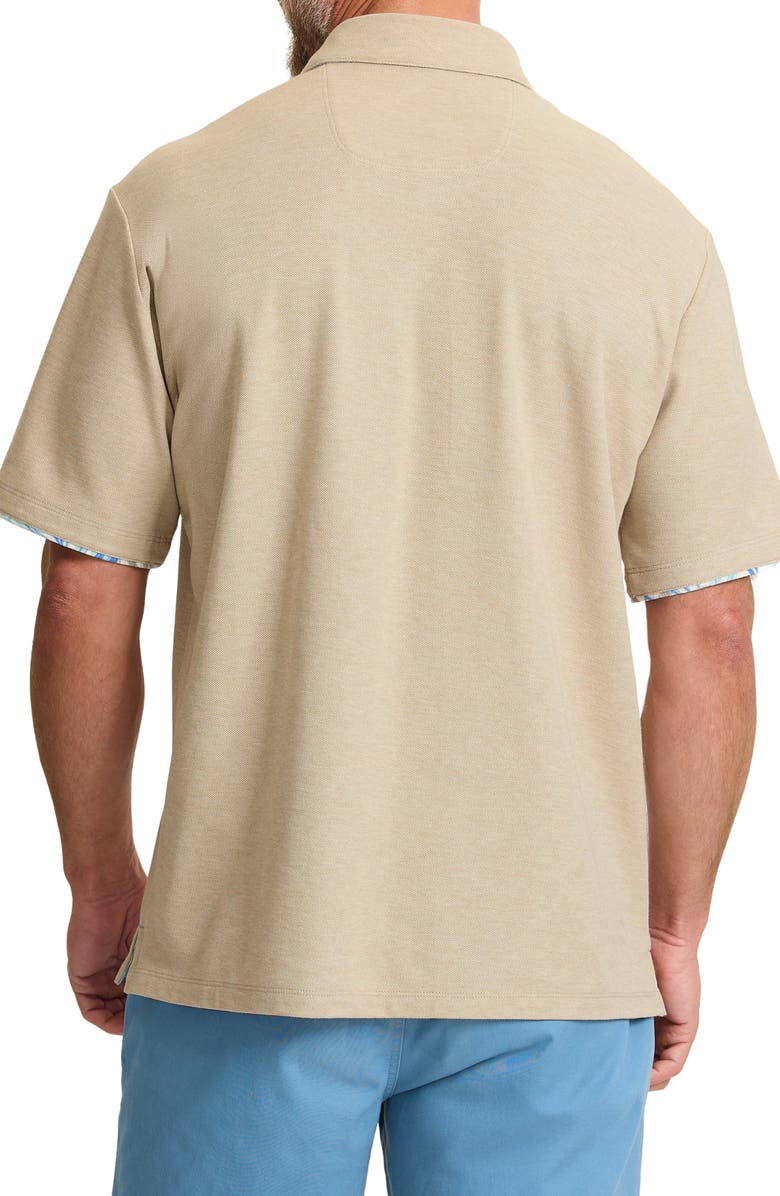 Tommy Bahama Palm Dancer 5 O'Clock IslandZone<sup>®</sup> Piqué Polo, Alternate, color,
