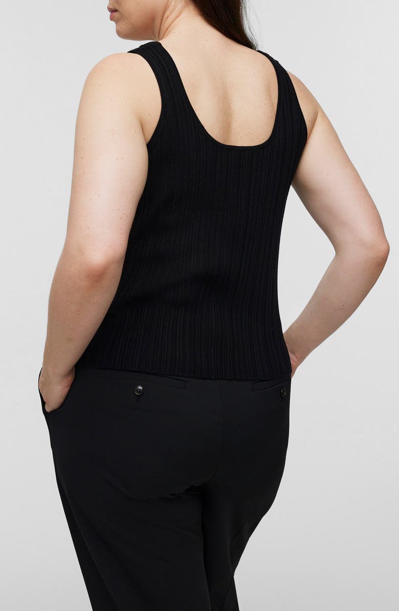 Madewell The Signature Knit Scoop Neck Sweater Tank, Alternate, color,