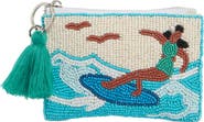 Collection XIIX Beaded Surfer Coin Purse