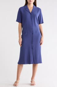 Eileen Fisher Notch Collar Dress