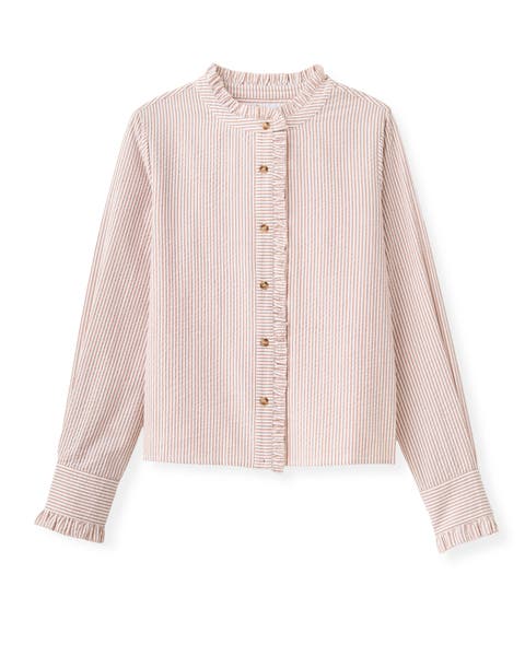 Percy Seersucker Button Up Shirt