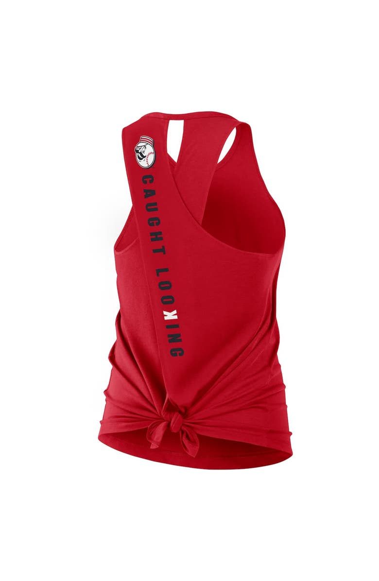 Nike Women's Nike Red Cincinnati Reds Crisscross Performance Tank Top, Alternate, color,