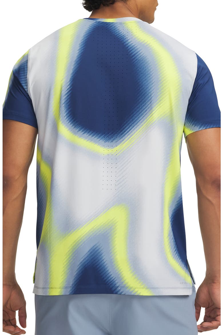 Velociti Pro Graphic Performance T-Shirt, Alternate, color, BLACKOUT NAVY/ SILVER