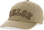 Chloé Signature Logo Embroidered Adjustable Baseball Cap