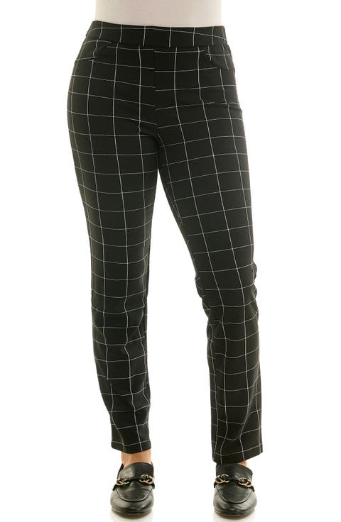 Elastic Waist Ankle Pants