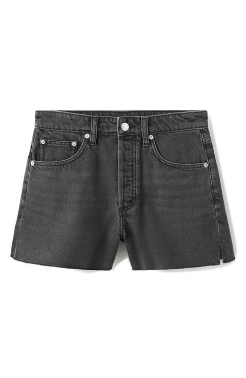 Cutoff Denim Shorts