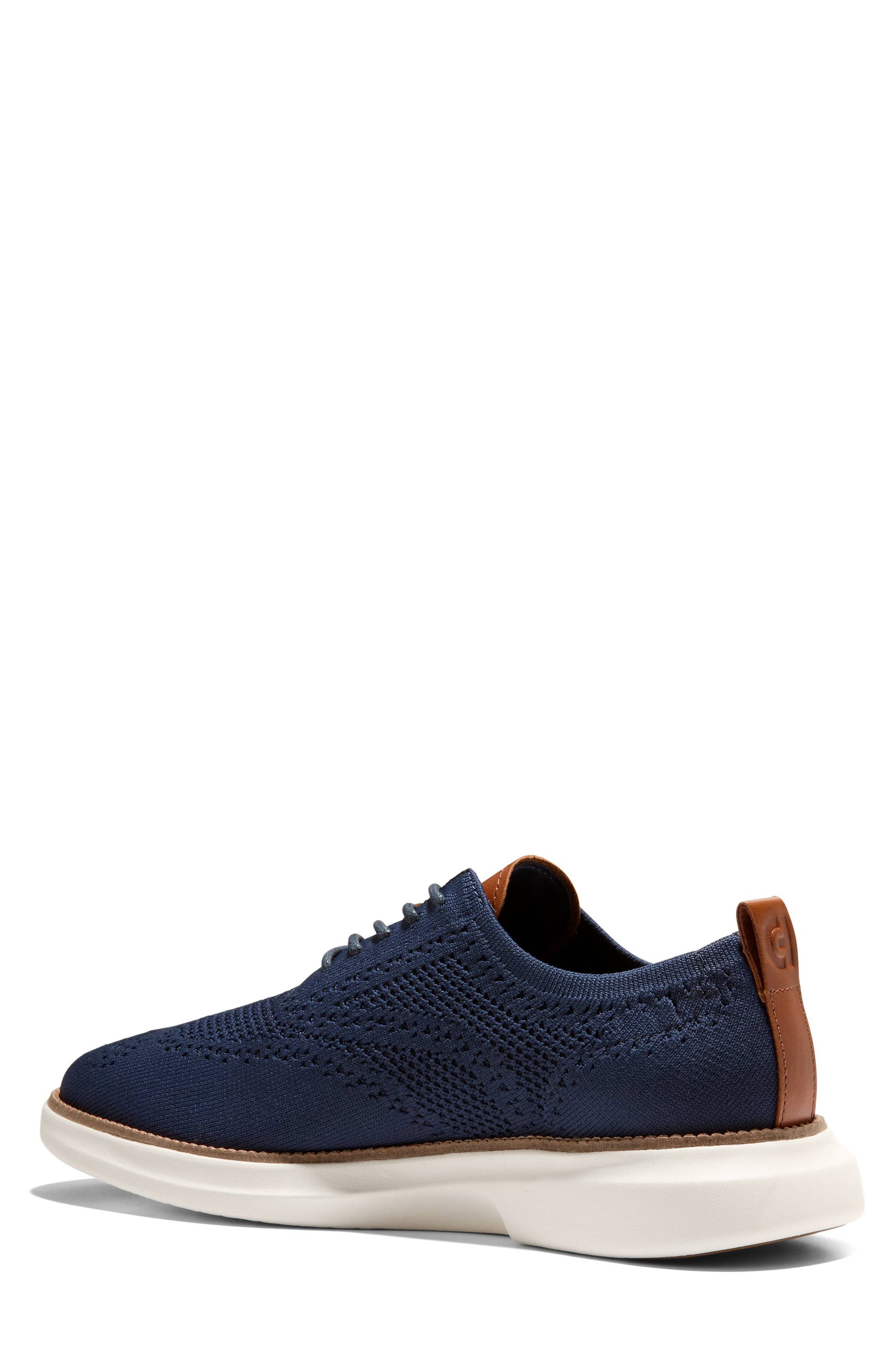Grand Shadowlite Stitchlite Derby, Alternate, color, NAVY BLAZER / BRITISH TAN