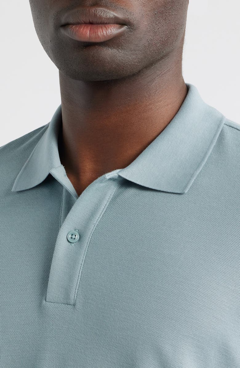 Nordstrom Pima Cotton Piqué Polo, Alternate, color, Grey Mineral