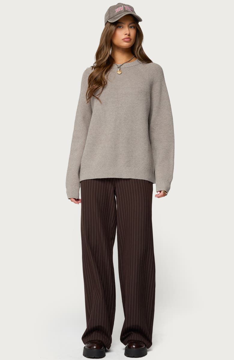 EDIKTED Lavonne Oversize Raglan Sweater, Alternate, color, 