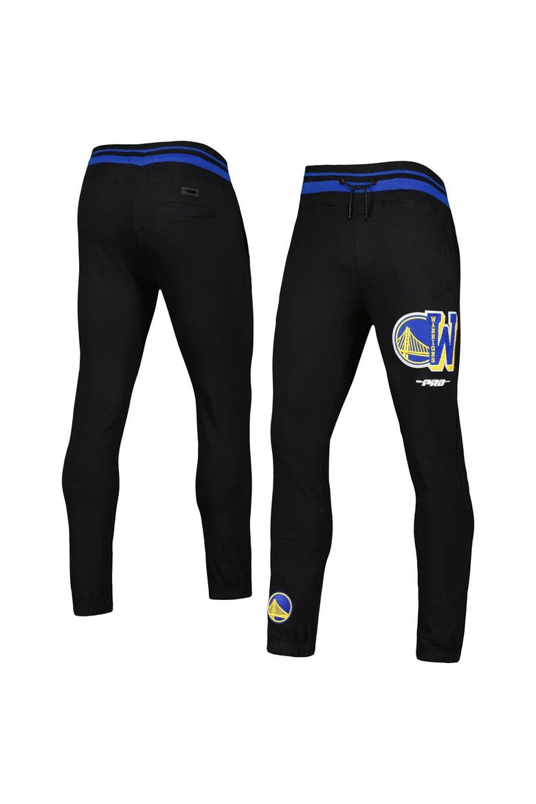 Men's Pro Standard Black Golden State Warriors Mash Up Capsule Sweatpants, Main, color, Black