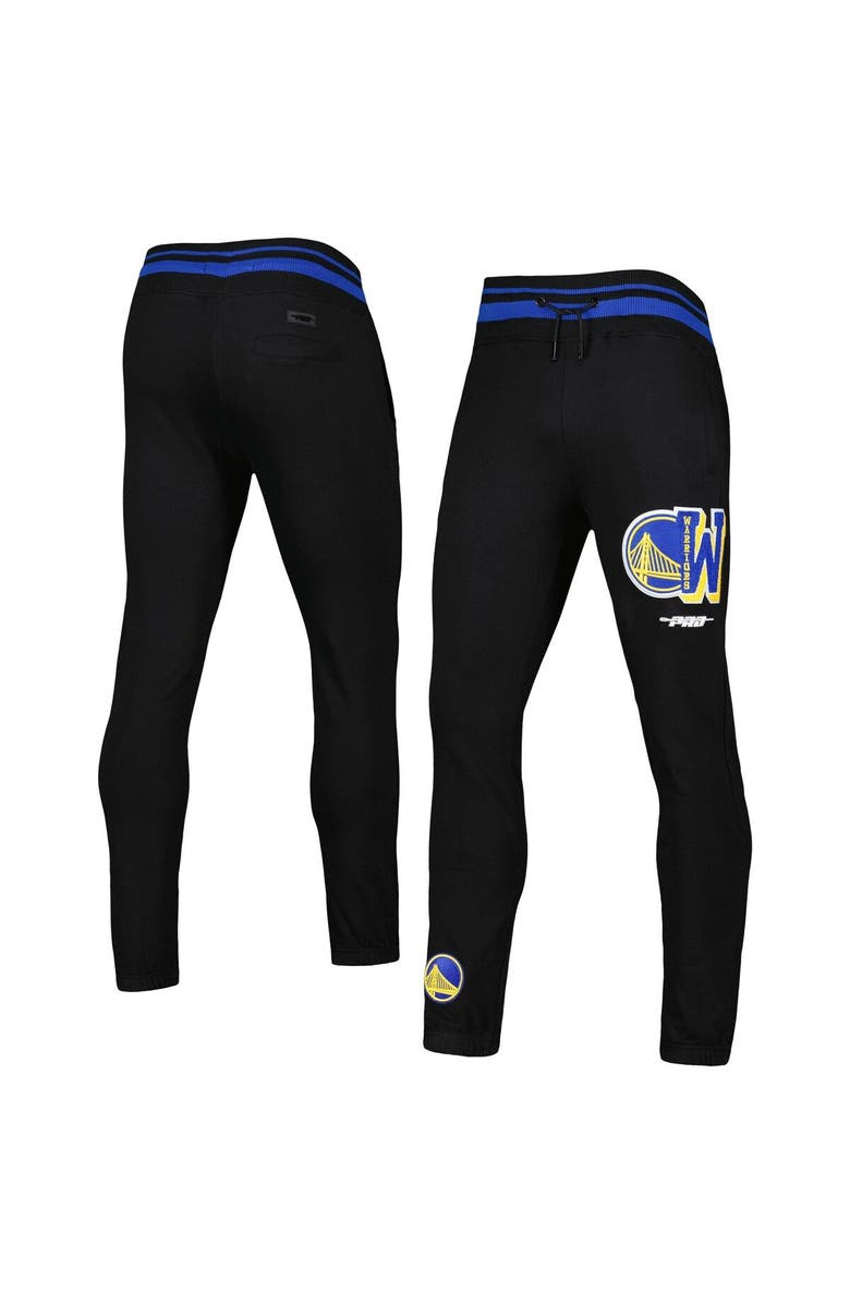 PRO STANDARD Men's Pro Standard Black Golden State Warriors Mash Up Capsule Sweatpants, Main, color, Black