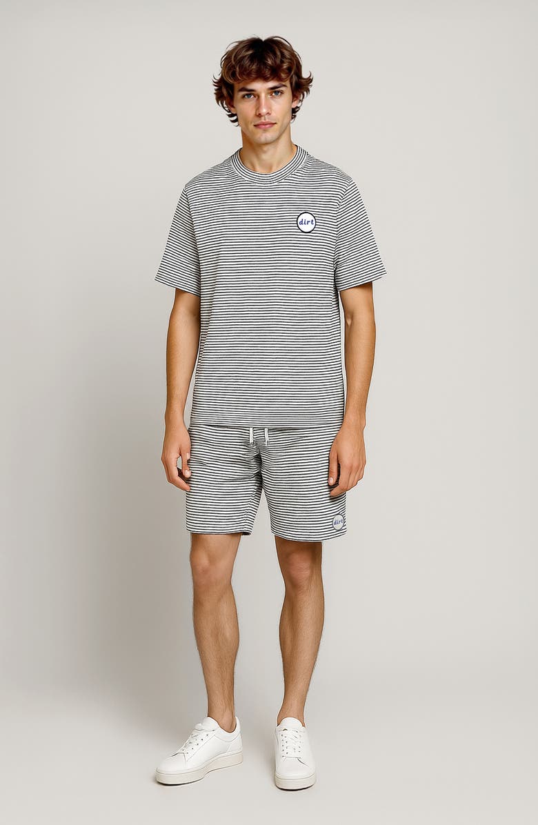 D.RT Vacay Stripe T-Shirt, Alternate, color, White / Blue