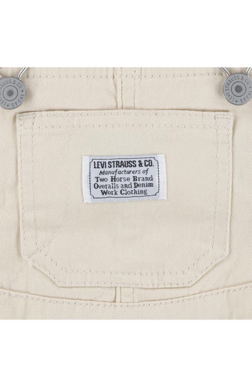 Levi's Cotton Stretch Twill Overalls In Agora