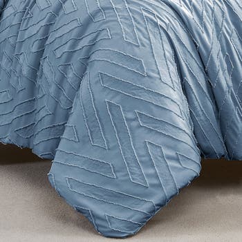 Chevron Jacquard Comforter Set