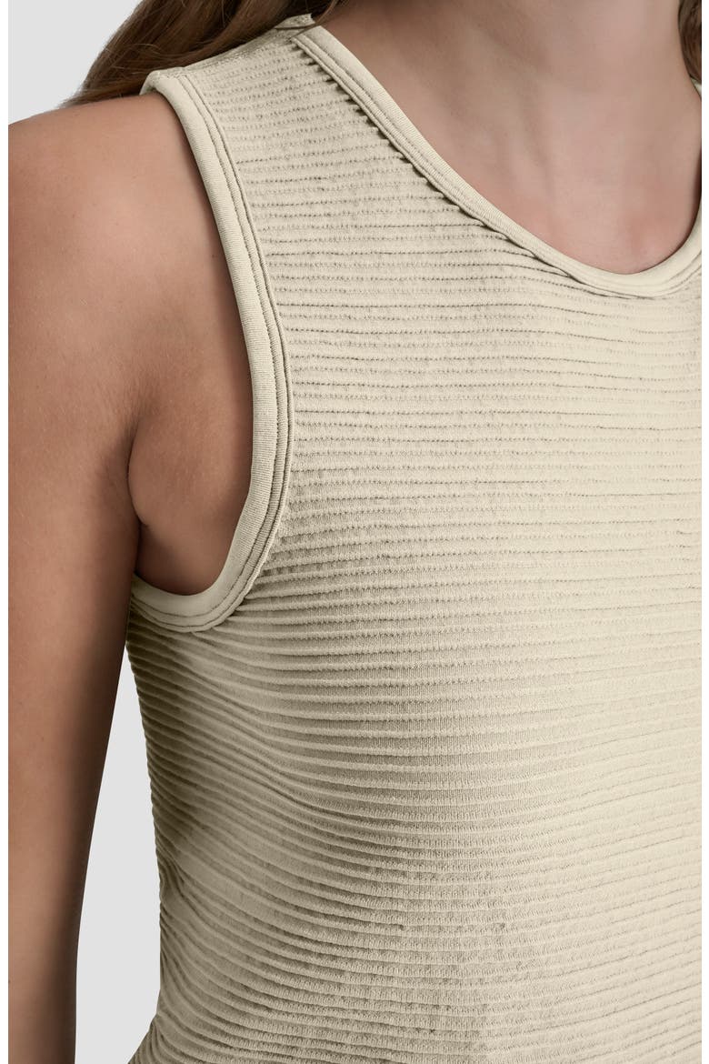 Seamless Rib Tank, Alternate, color, PEBBLE