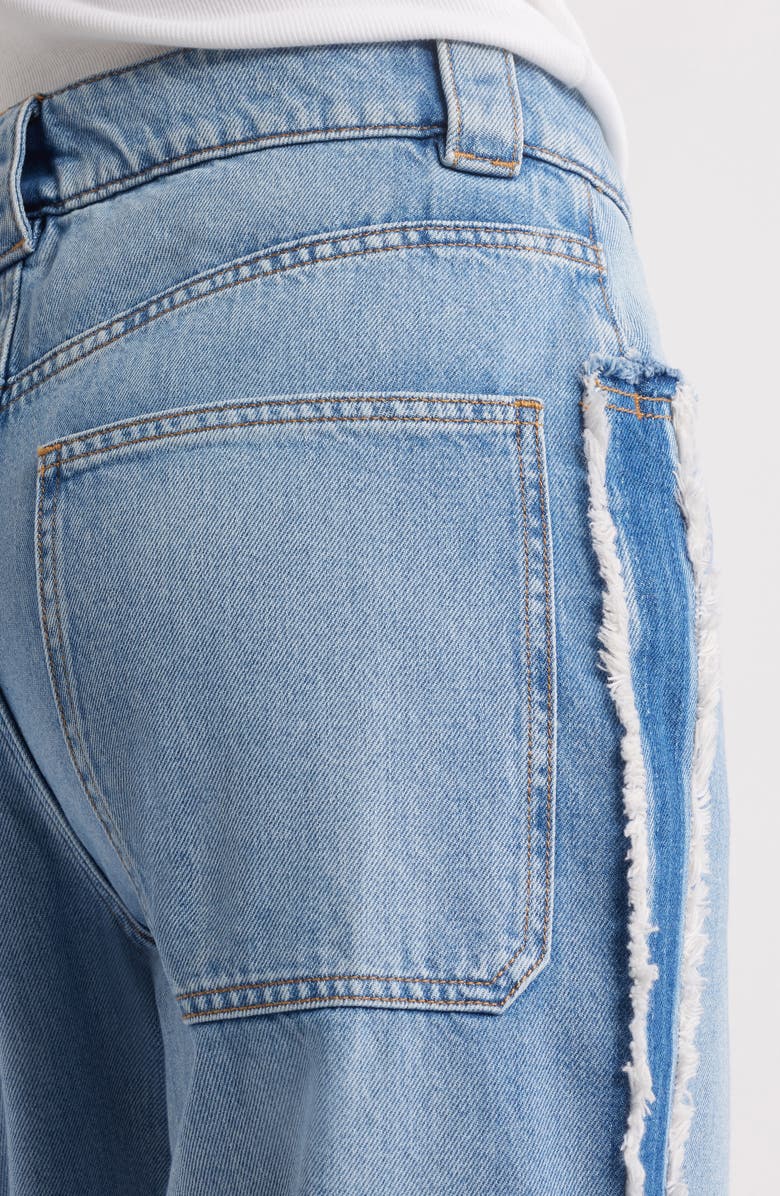 & Other Stories Fringe Wide Leg Jeans, Alternate, color,
