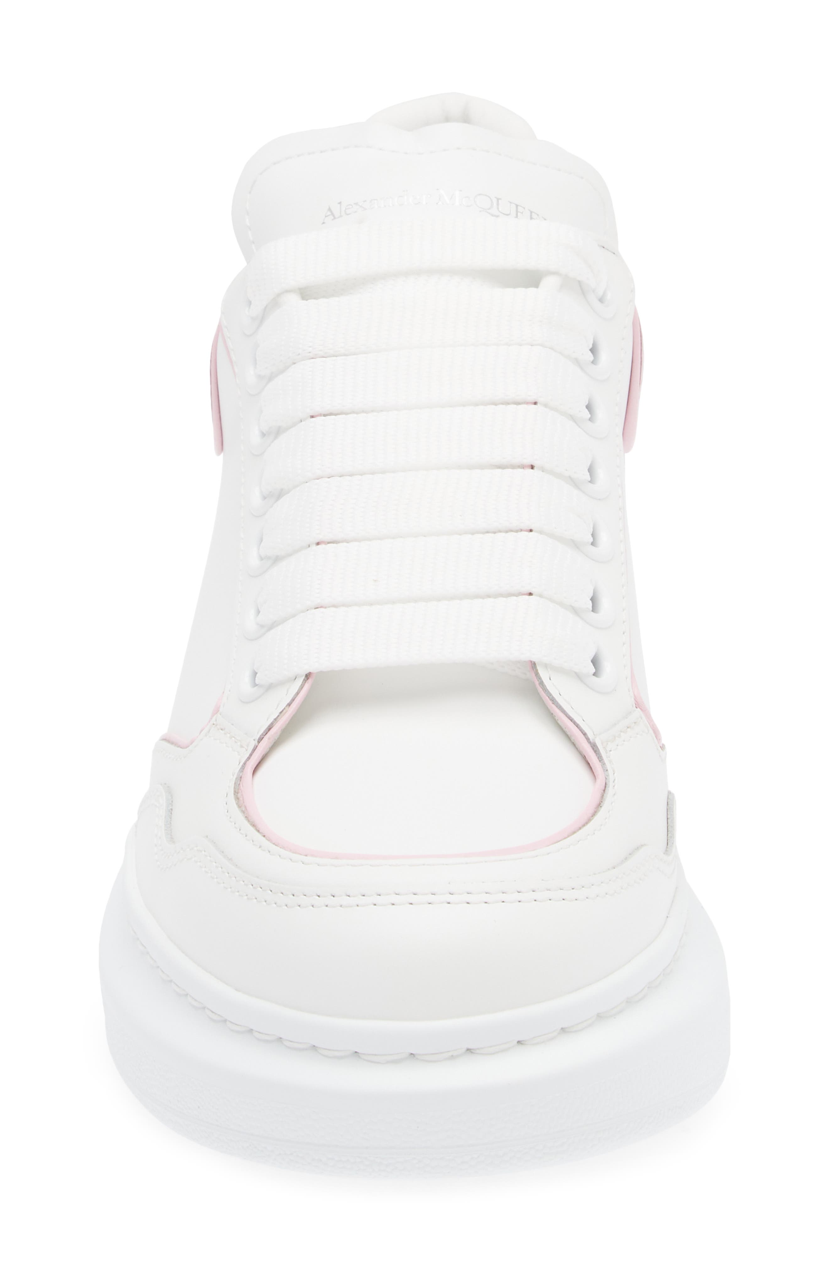 Oversize Sneaker, Alternate, color, WHITE/ PINK