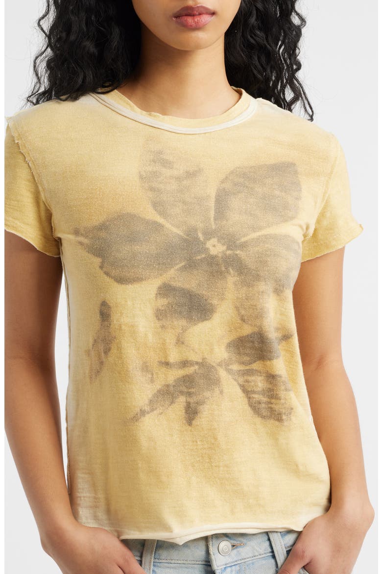 Wall Flower T-Shirt, Alternate, color, WASHED TEA COMBO