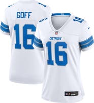 Nike Women's Nike Jared Goff White Detroit Lions Game Jersey