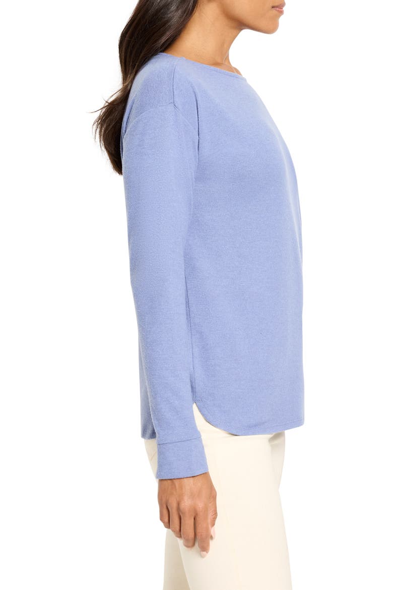 Everyday Easy Cozy Knit Top, Alternate, color, BLUE SLATE