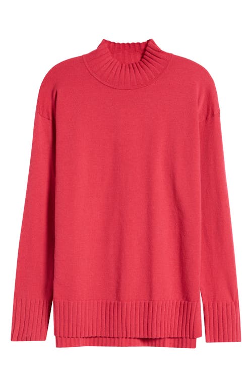 Caslon ® Mock Neck Tunic Sweater