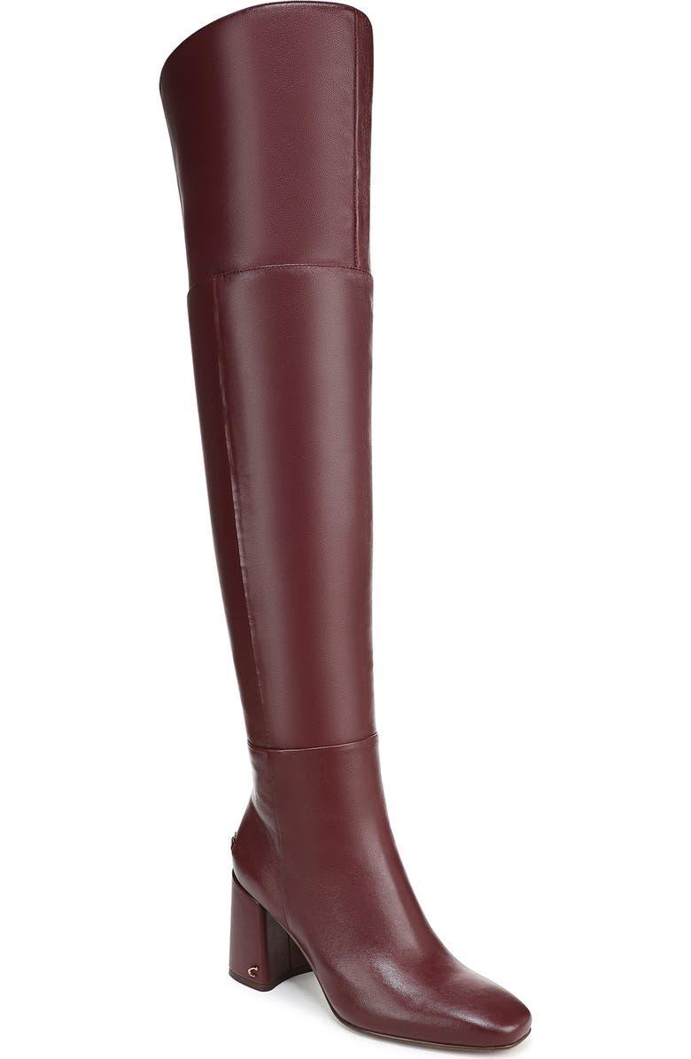 Circus NY by Sam Edelman Brigid Over the Knee Boot, Main, color, Chianti