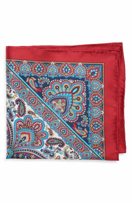 Paisley Silk Pocket Square