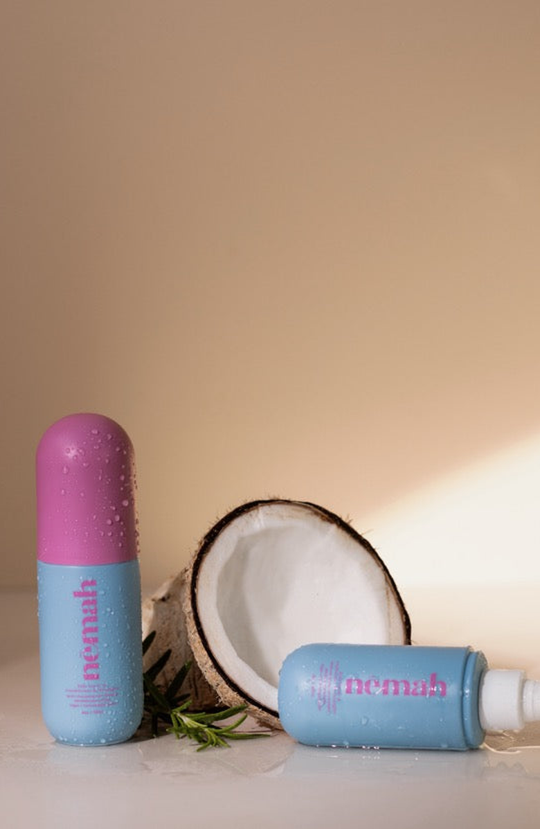 Nēmah Leave-In Conditioner and Detangler, Alternate, color, Light Blue | Pink