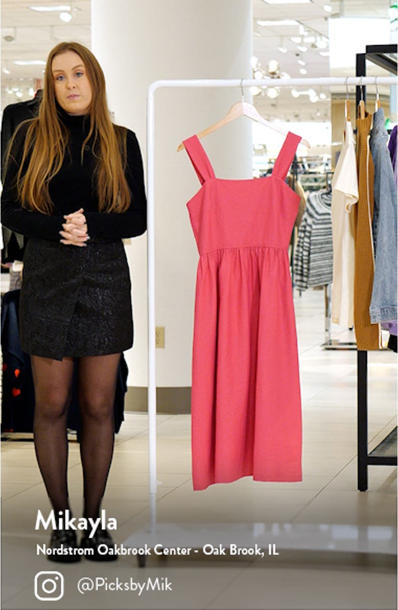 Woven Midi Sundress