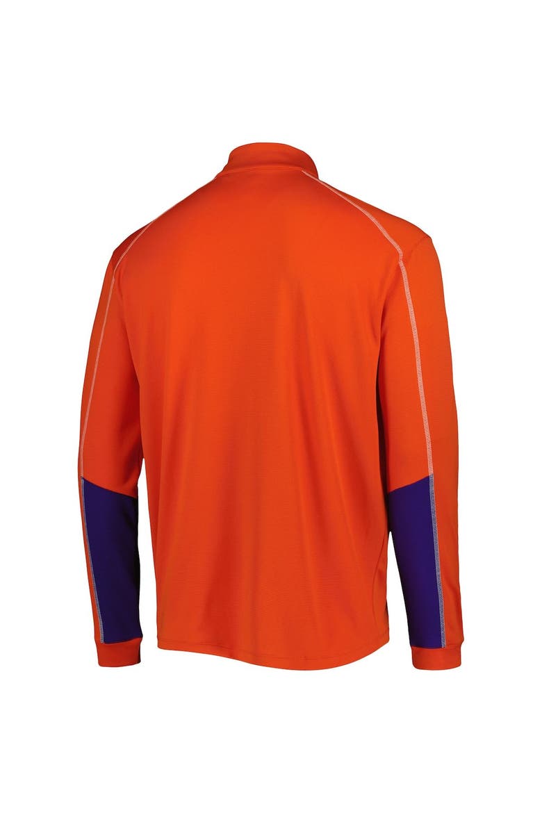 Men's Columbia Orange Clemson Tigers Shotgun 2.0 Omni-Wick Quarter-Zip Jacket, Alternate, color, Orange