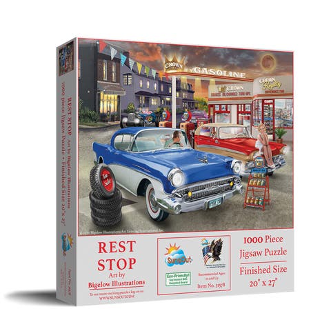 Rest Stop 1000 piece Jigsaw Puzzle for Adults
