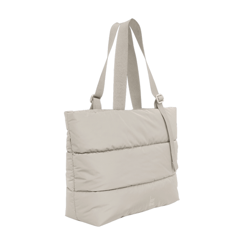 Got Bag Puffer Tote Bag In Scallop Monochrome