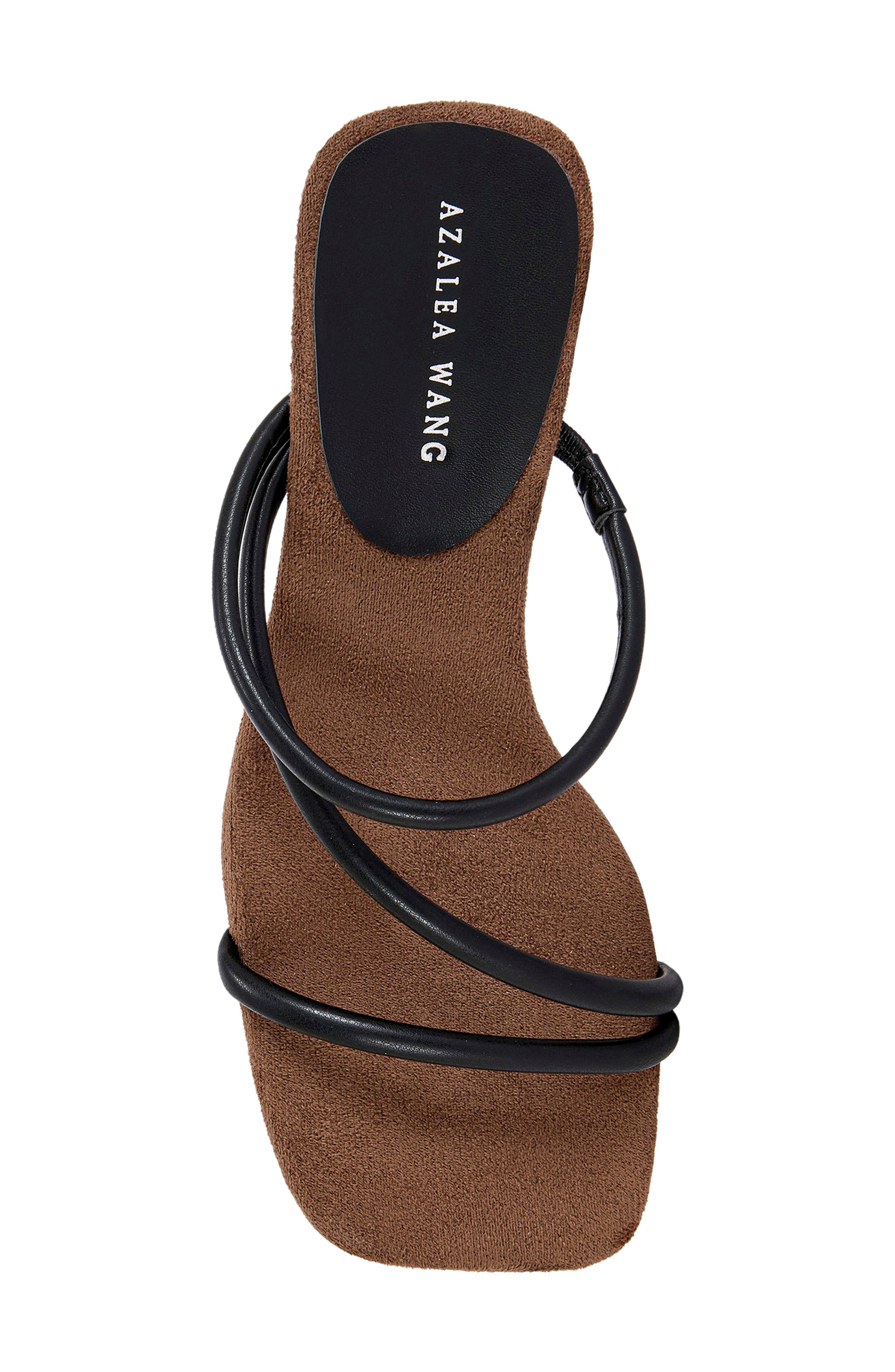 AZALEA WANG Genna Wedge Slide Sandal, Alternate, color, 