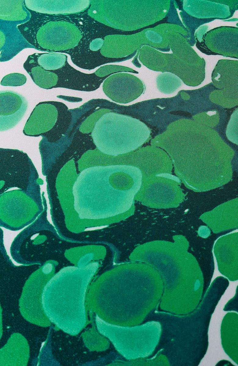 Jonathan Adler Marbleized Silk Pillow, Alternate, color, 