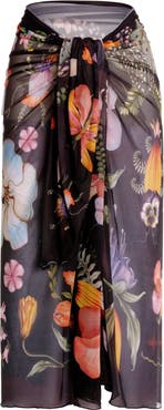 Agua Bendita Marine Mbar Cover-Up Pareo