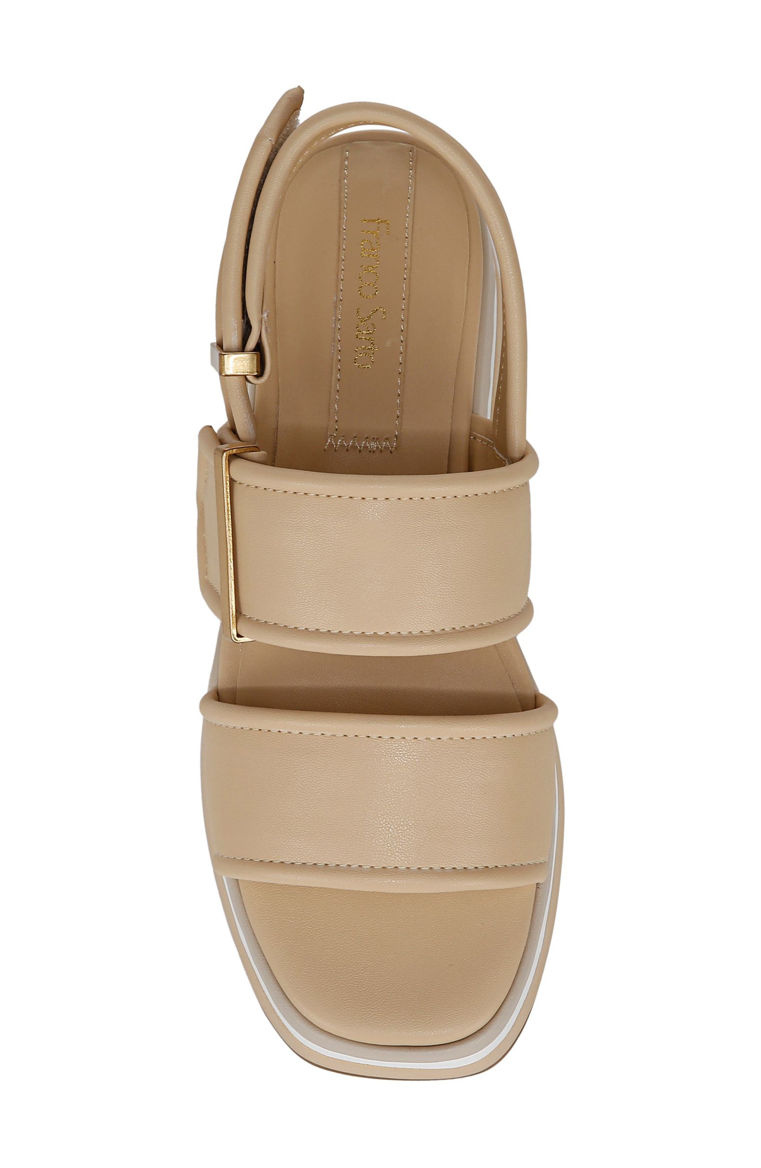 Piper Slingback Platform Sandal, Alternate, color, BEIGE