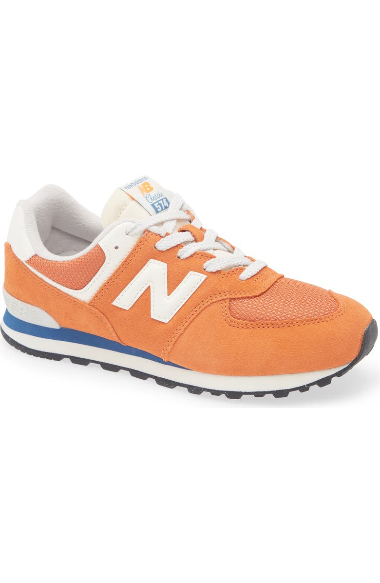 New Balance Kids' 574 Sneaker, Main, color, Infield Clay/ Sea Stone