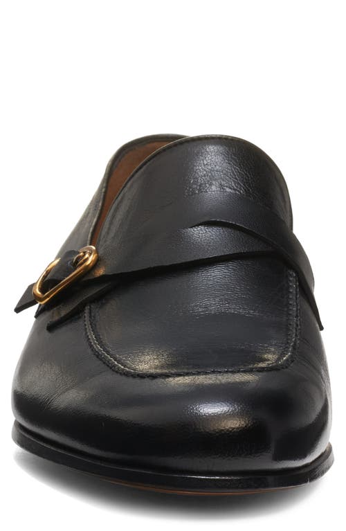 Tom Ford Gigi Twisted Buckle Band Loafer In Black