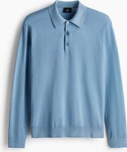 H&M Regular Fit Fine-knit Polo Shirt