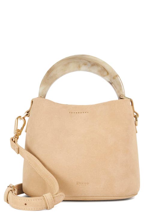 Dharla Leather Top Handle Bag