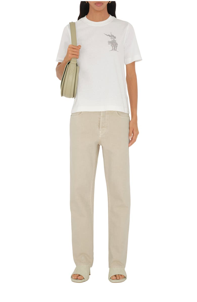 Burberry EKD Cotton T-shirt, Main, color, 