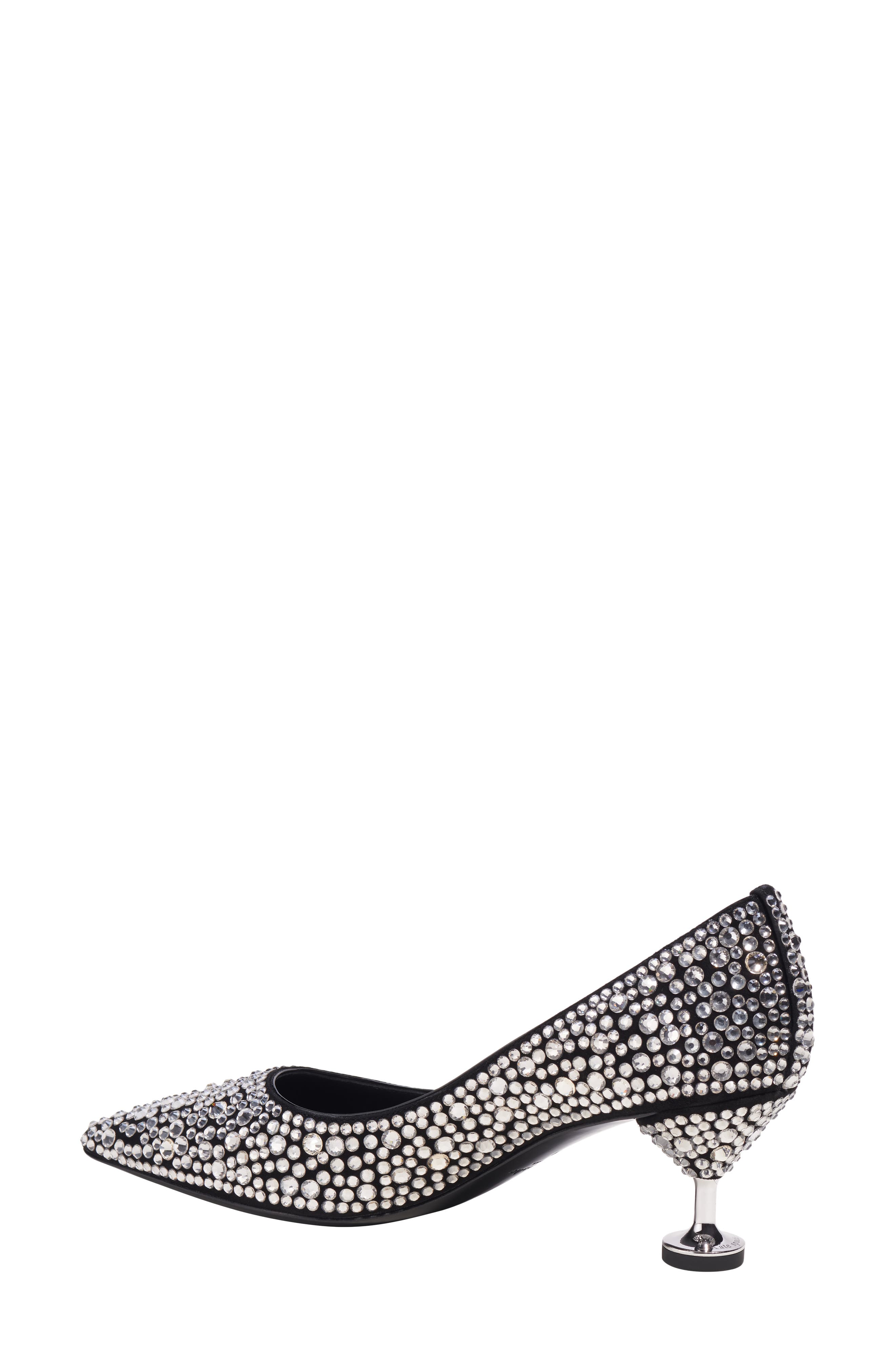 Kate Spade New York garnish crystal pointed toe pump, Alternate, color, 