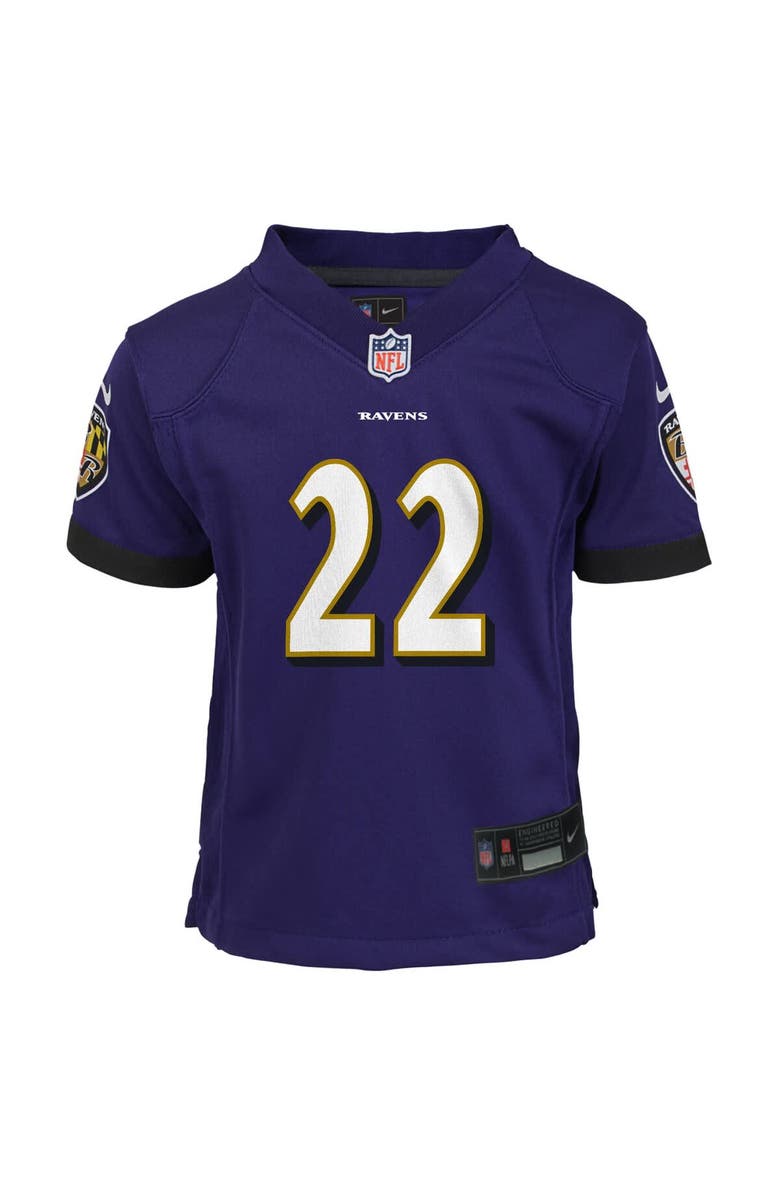 Nike Toddler Nike Derrick Henry Purple Baltimore Ravens Game Jersey, Alternate, color, Purple