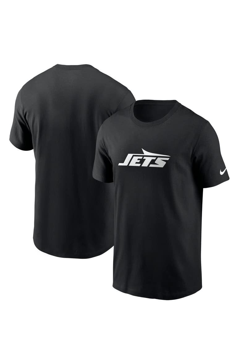 Men's Nike Black New York Jets Primary Logo T-Shirt, Main, color, Black